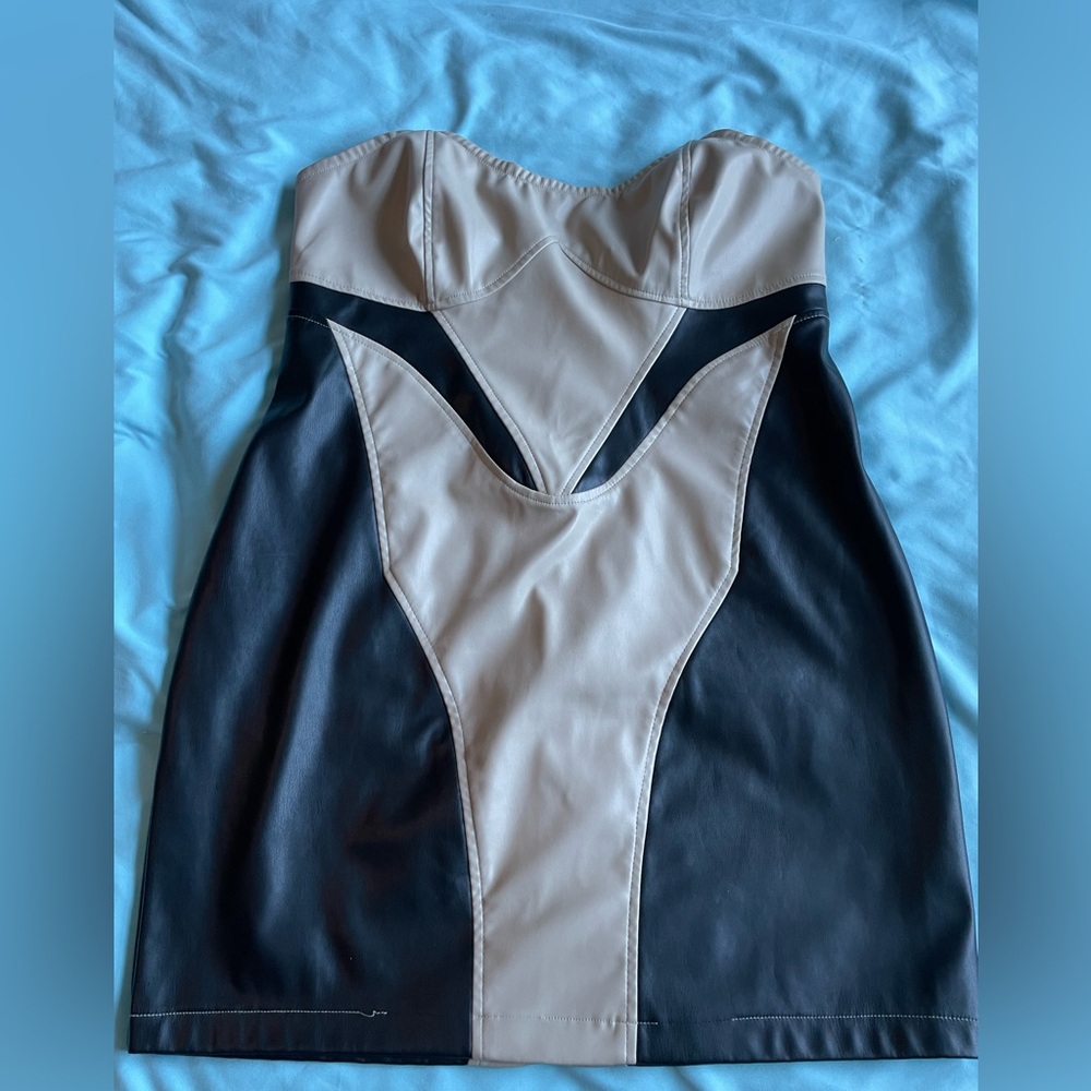 Fashion Nova Leather Dress